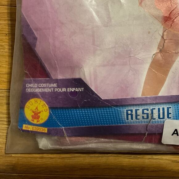 NOS Halloween Costume Marvel Rescue Child Large 12-14 Rubies # 620036 - Picture 5 of 7